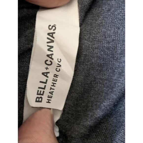 "Be Kind to your Mind" T-Shirt Women V-Neck Mental Health Inspirational Gray 2XL - Picture 7 of 10